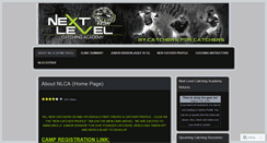 Desktop Screenshot of nextlevelcatchingacademy.com